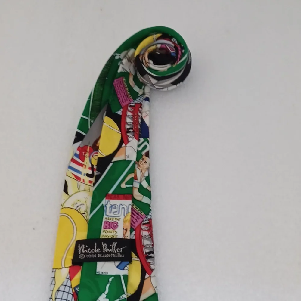 Nicole Miller 90's Vintage Men's Ties - Lot of 4